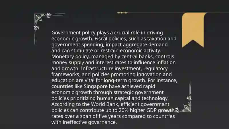Strategy, policy and economic change 4
