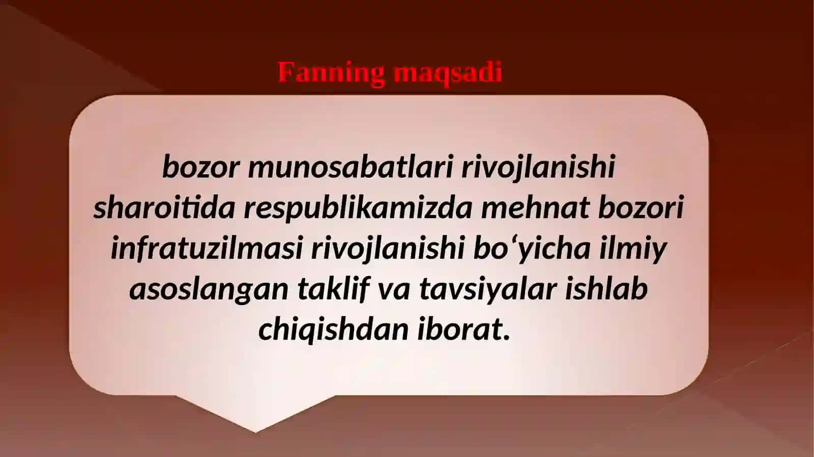 Mehnat bozori infratuzilmasi 4