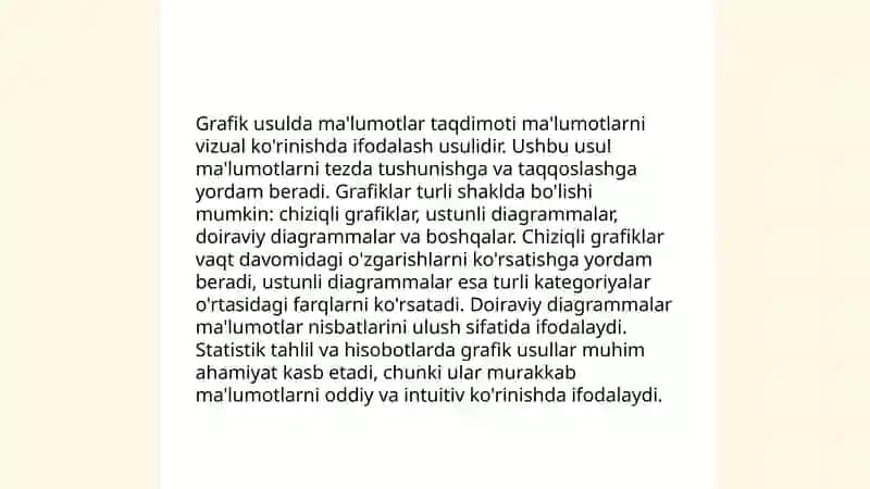 Grafik usulda taxlil 4