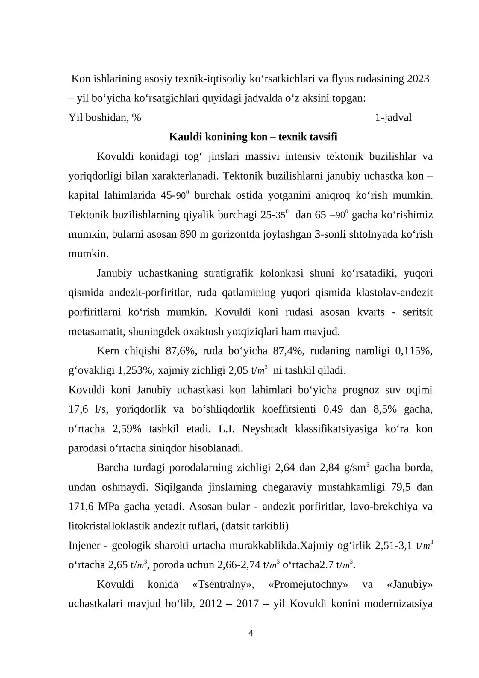 Kovuldi konining kon – geologik tavsifi 4