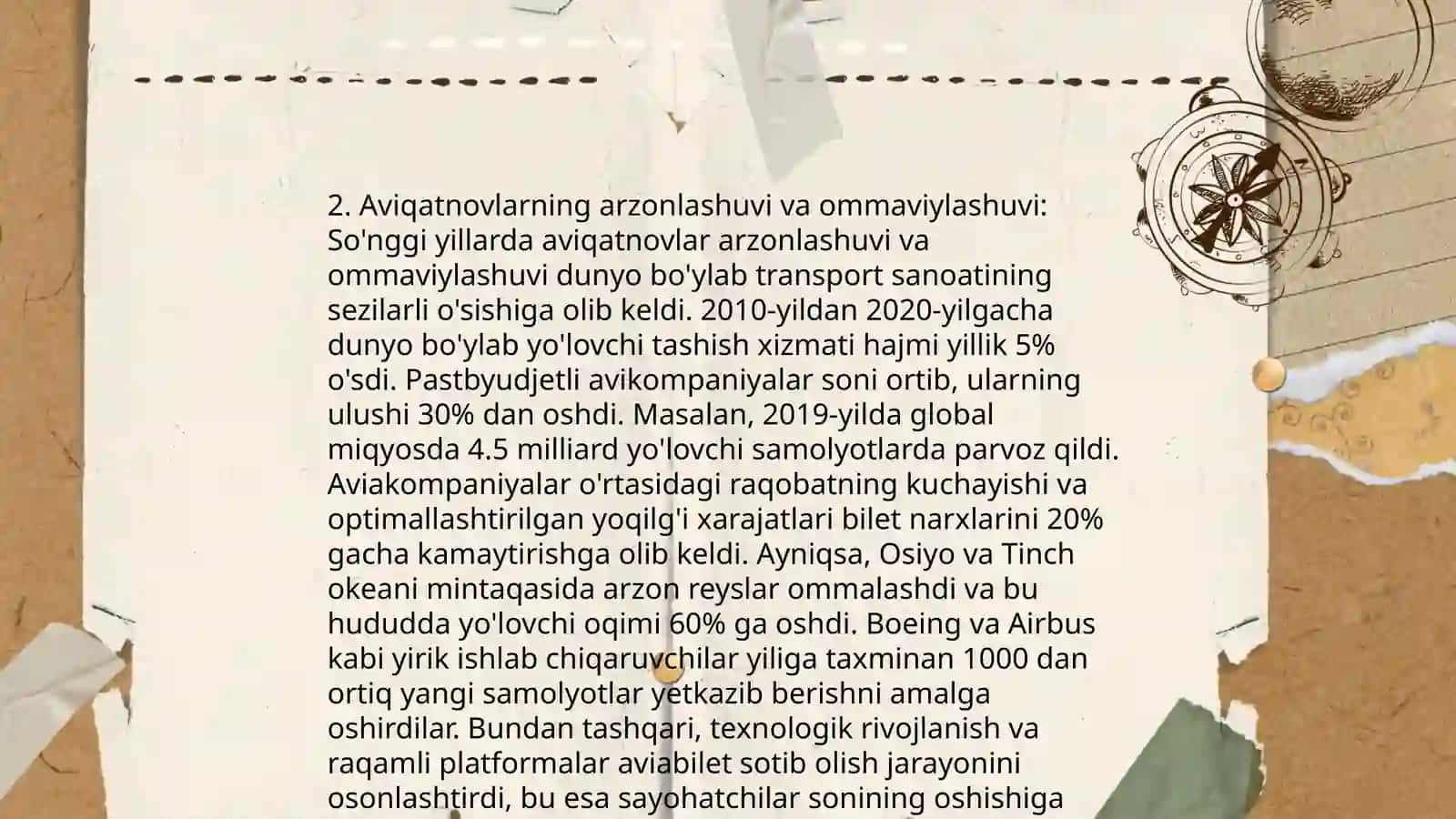 Xalqaro turizmni rivojlanish tendensiyalari 4