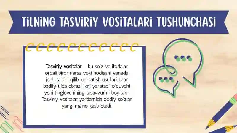 Tilning tasviri vositalari 4