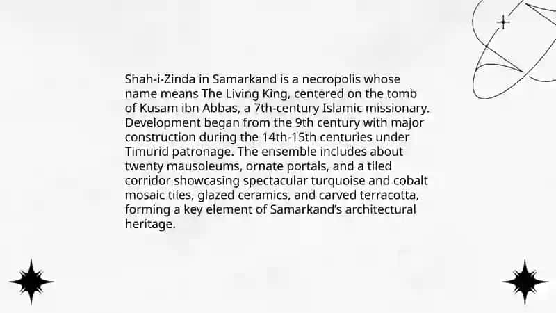 Historical places of uzbekistan 4