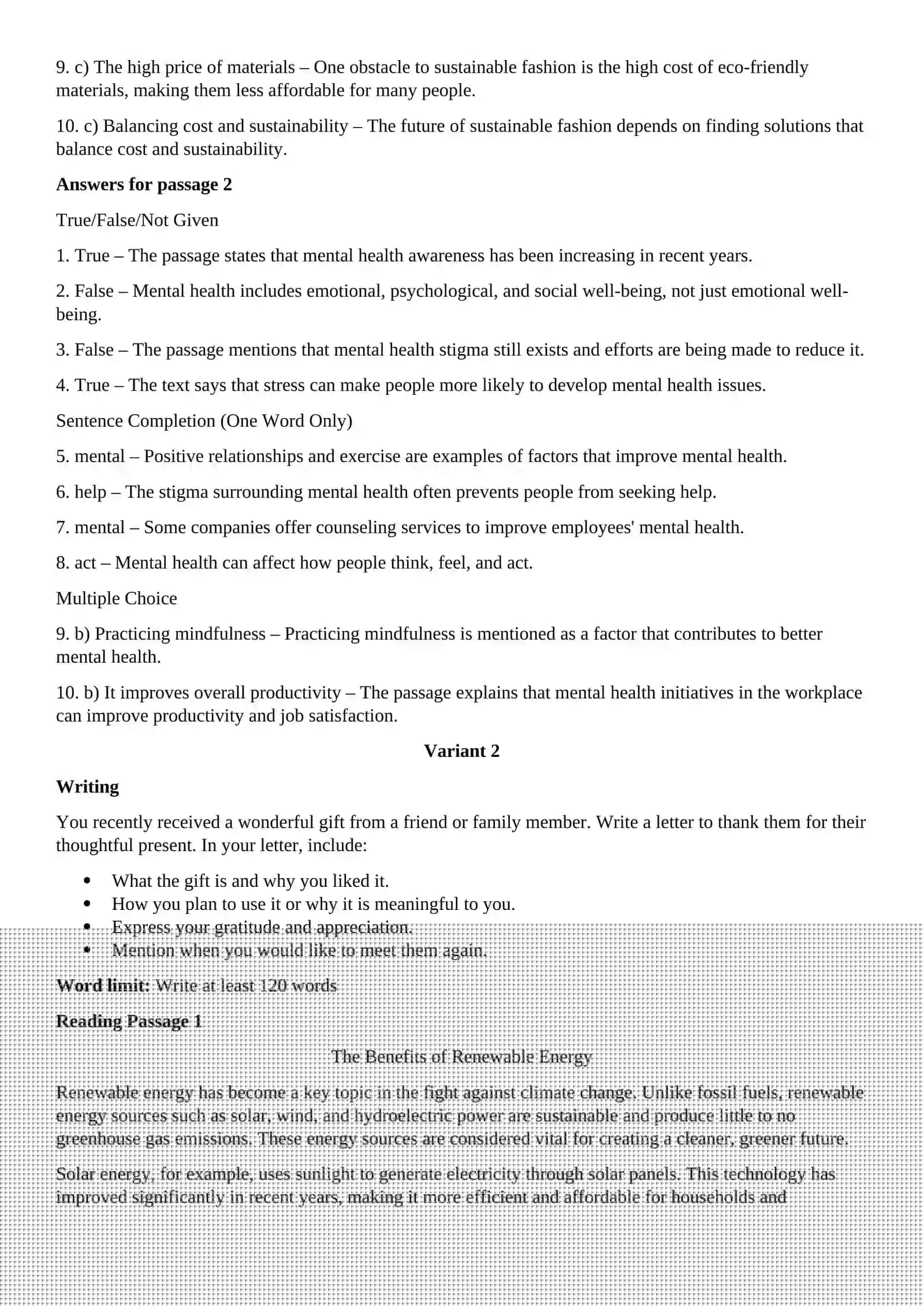Reading and writing 4