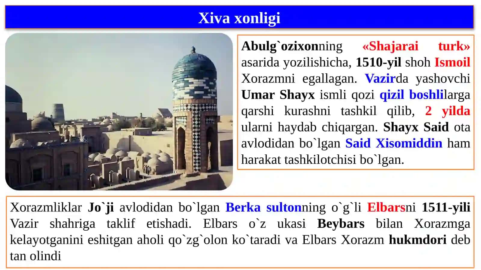 Xiva va Qo’qon xonliklari 4