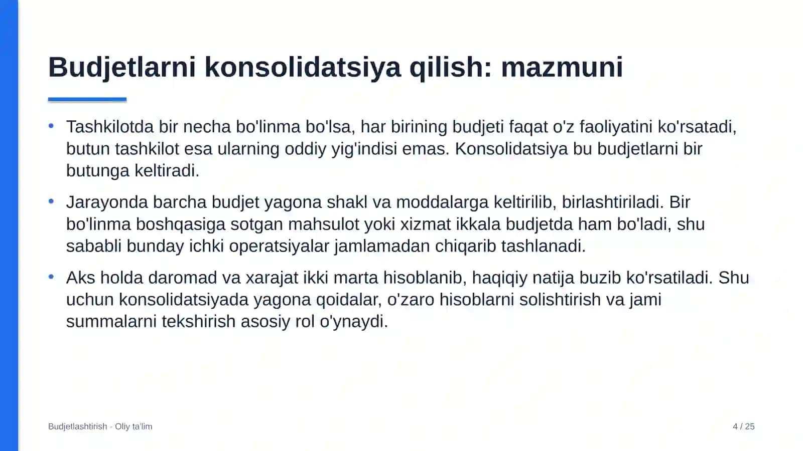 Xususiy telekanallarda budjetlarni konsolidatsiya qilish 4