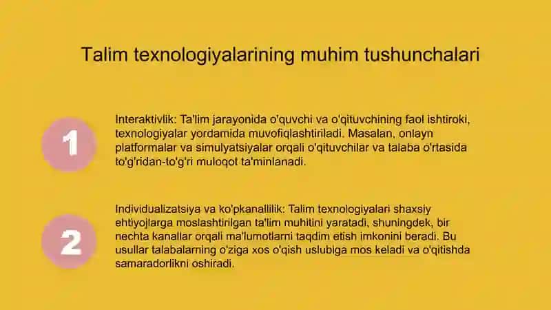 Rivojlantiruvchi talim texnologiyasi 4