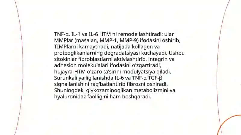 Yallig'lanishni tizimli tasirlari 4