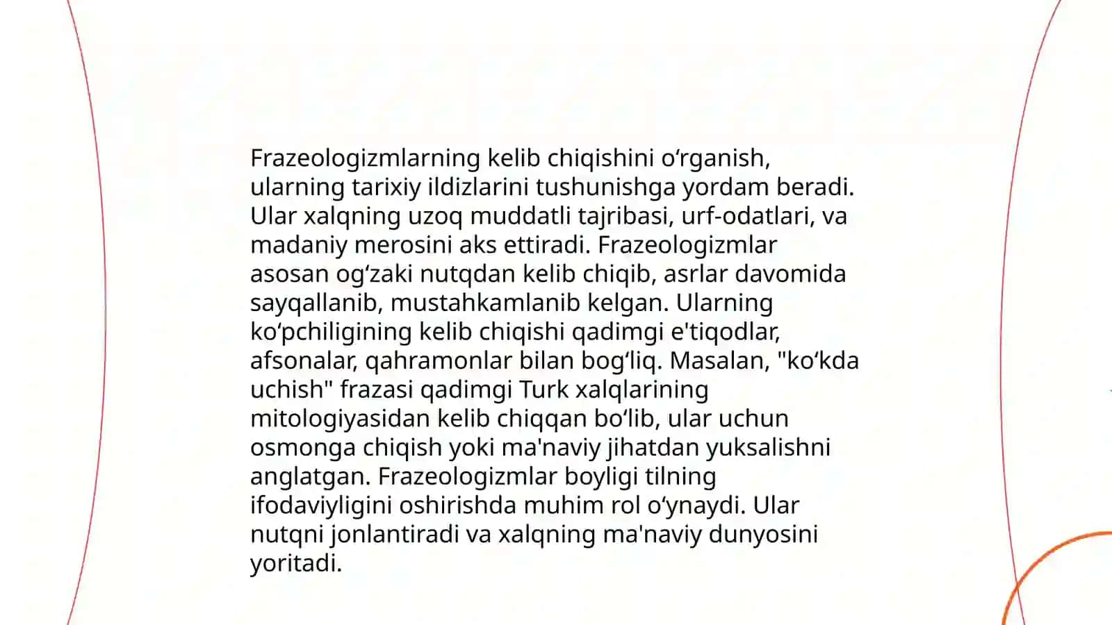 Hozirgi o'zbek adabiy tili fanidan tayyorlagan taqdimoti 4