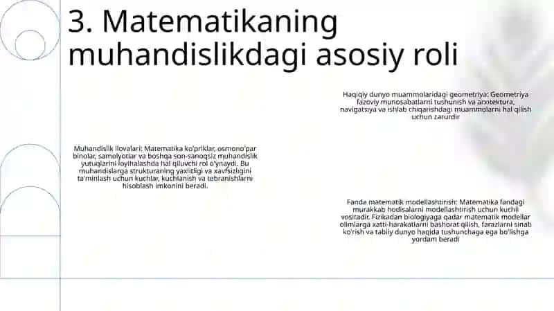 Geometriya Va Matematikaning Hayotdagi O'Rni 4