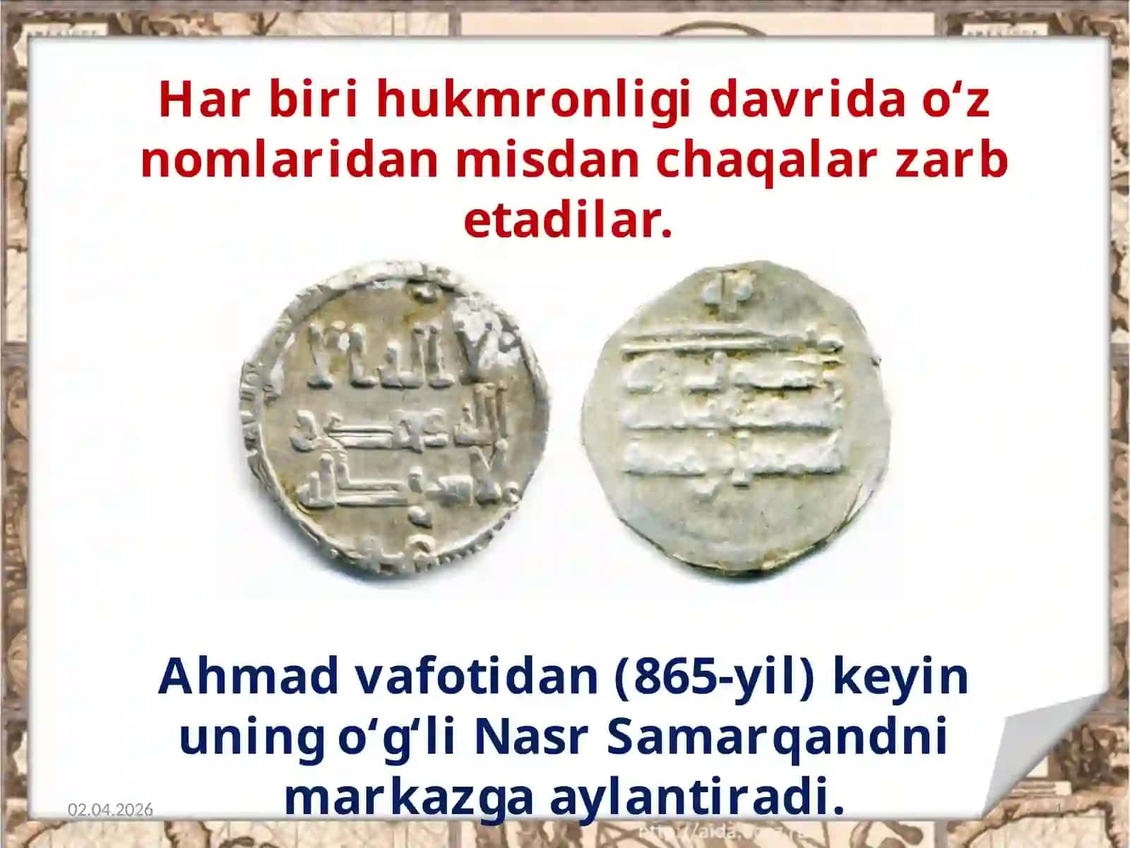 SomoniylarDAVLATI IX-X (Paydobo’lishidavlatboshqaruvivalavozimi) 4