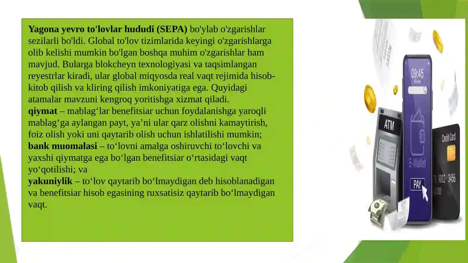"Internet-banking" elektron to’lov tizimi 4