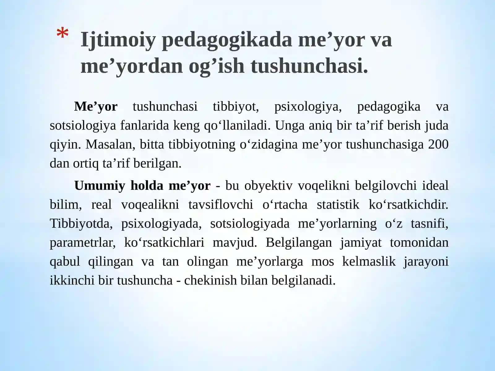 Ijtimoiy pedagogika darsi 4