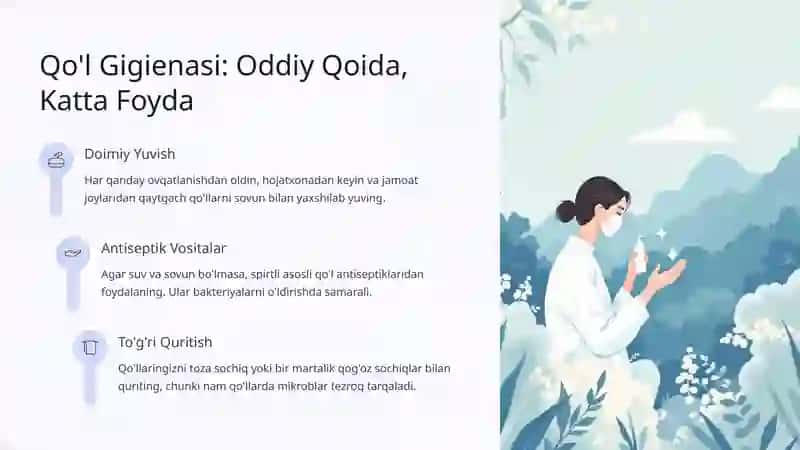 Turistik Sayohatda Shaxsiy Gigiena 4