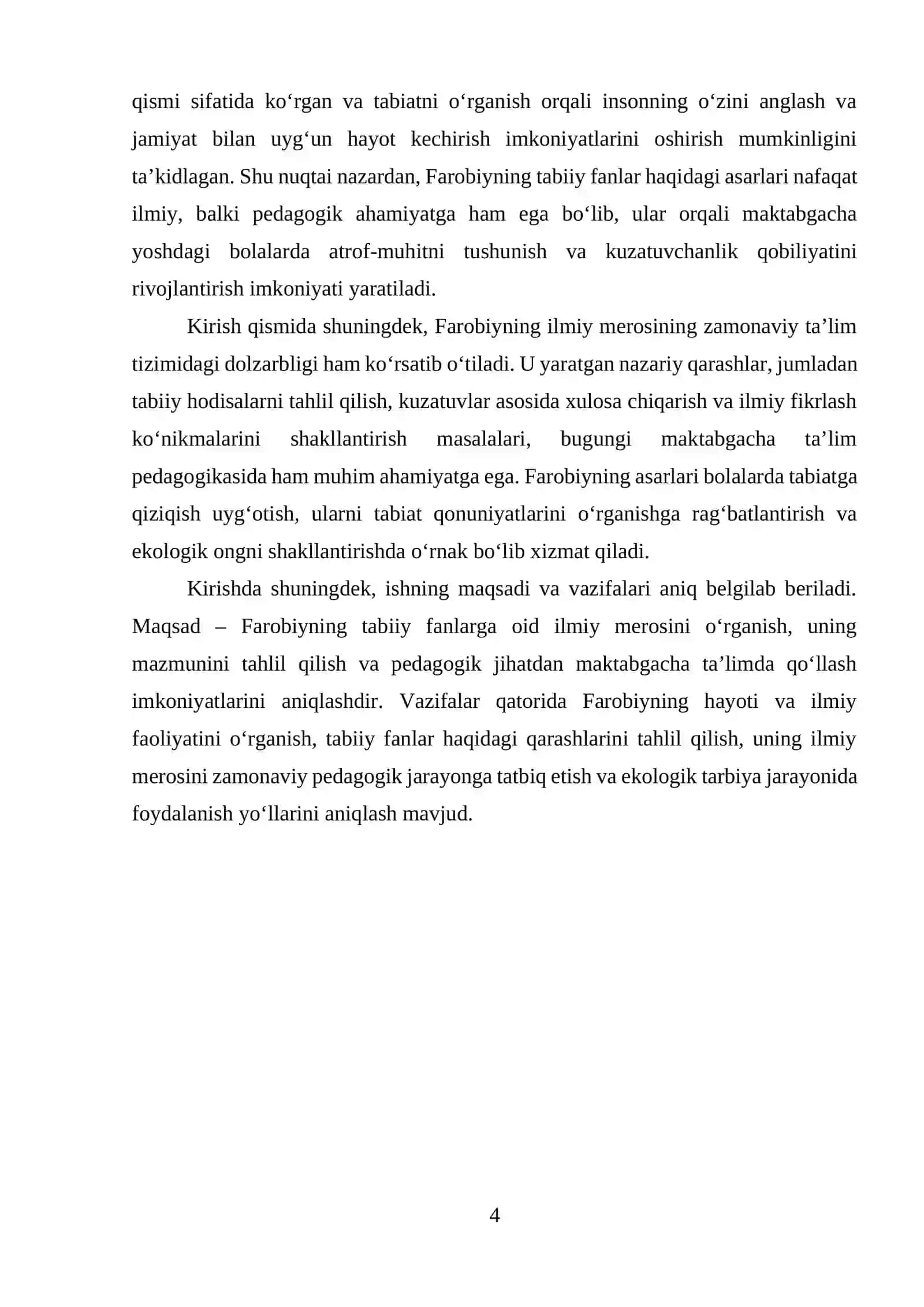 Farobiyning tabiatshunoslikka oid qarashlari 4