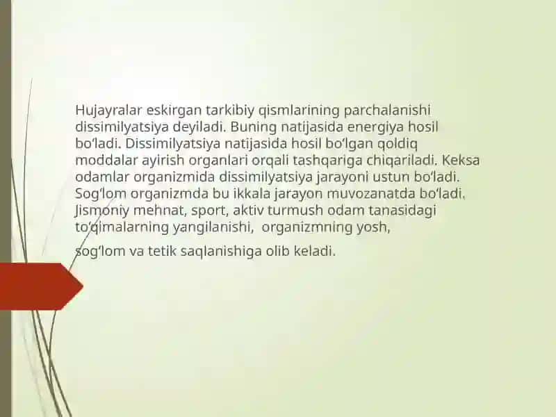 Moddalar va energiya almashinuvi 4