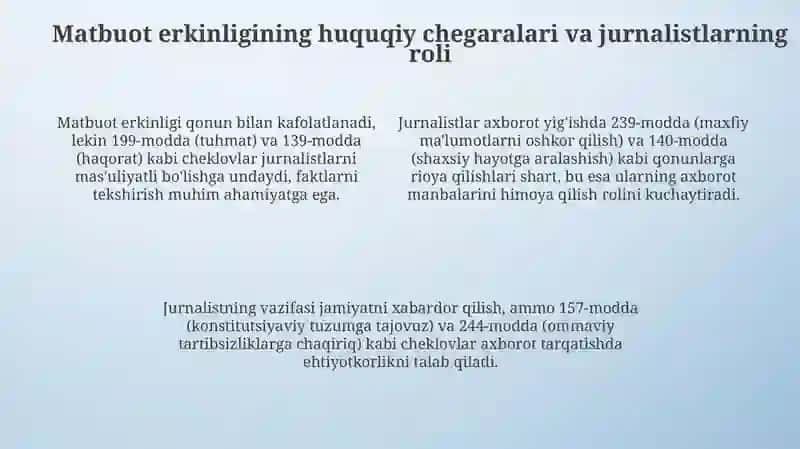 Matbuot erkinligi 4