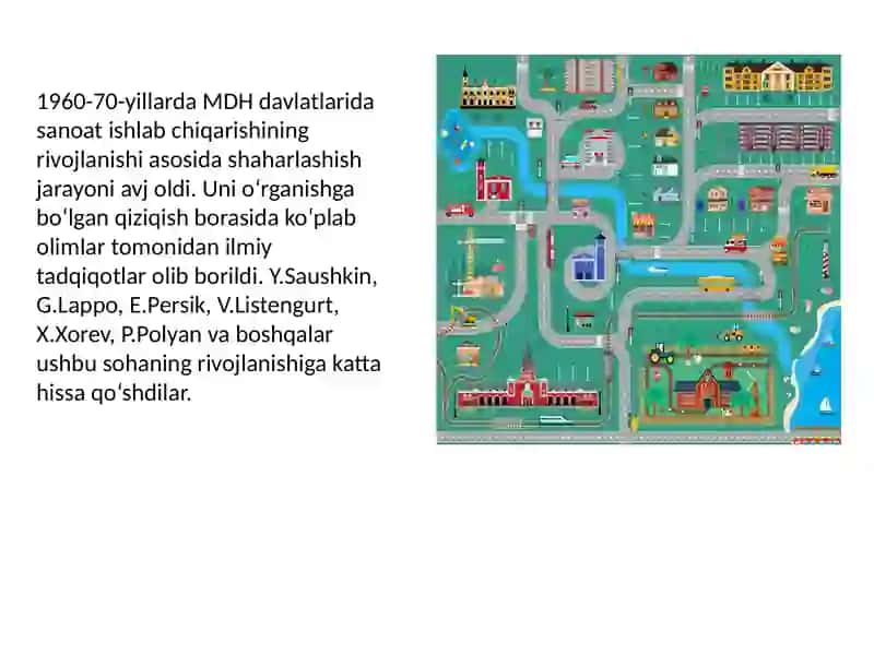Shaharlarning urbanistik va hududiy tarkibi 4