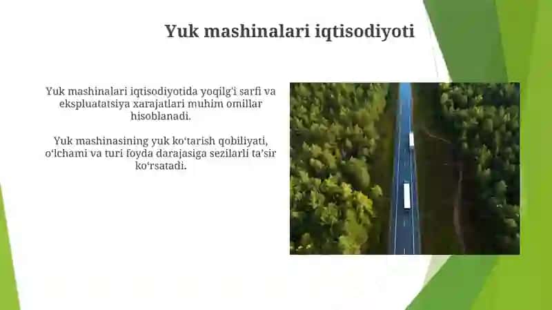 Yuk mashinalari barqarorligi 4