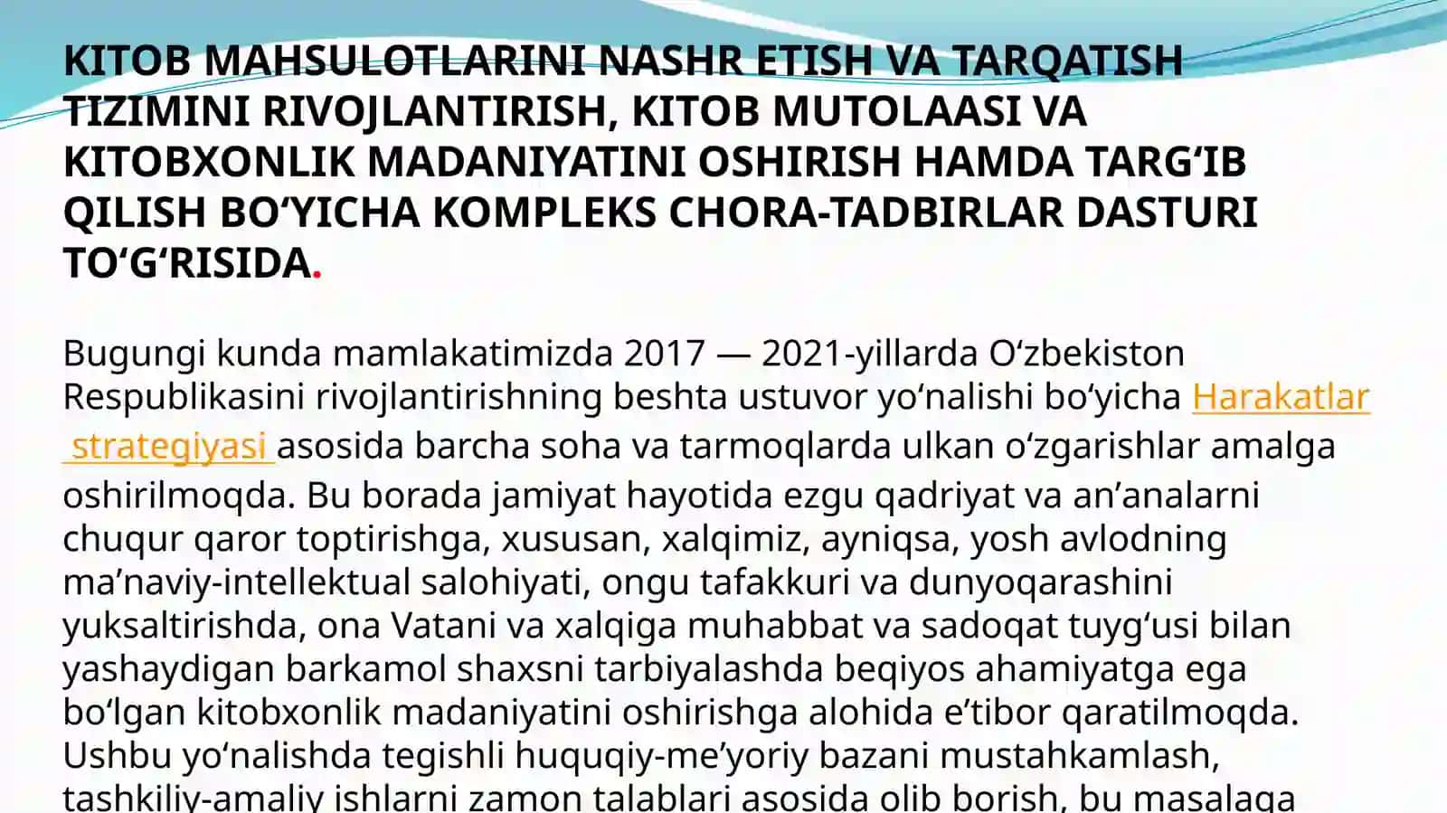 Kitob mutolaasining yoshga doir meʼyorlari 4