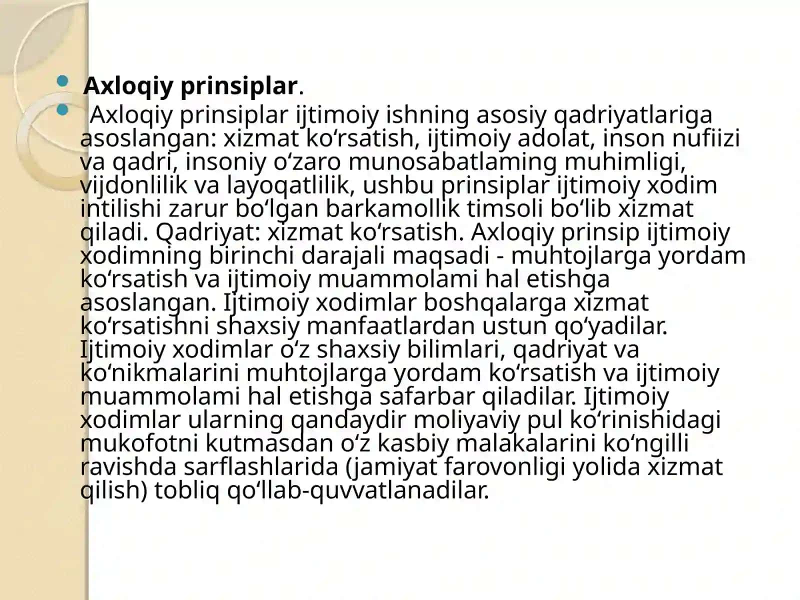 Ijtimoiy ishetikasi amaliyoti 4
