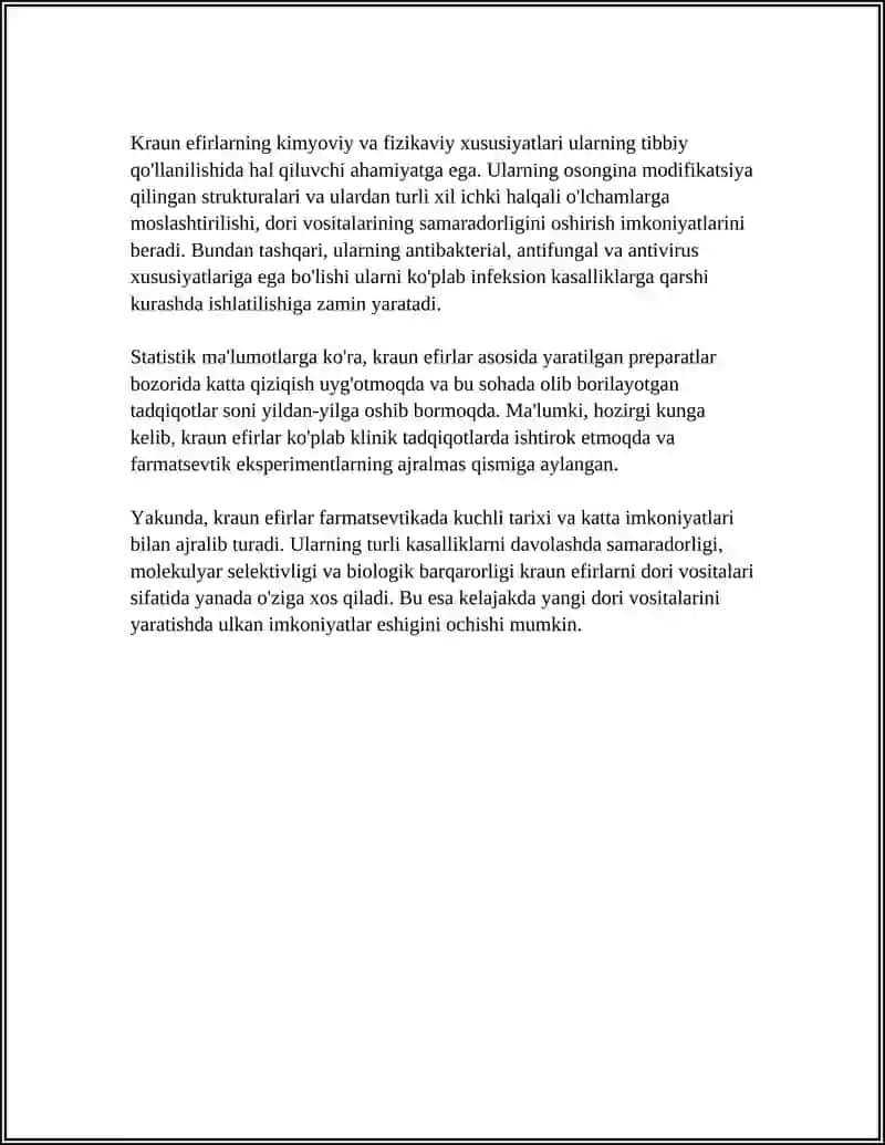 Kraun efirlar 4