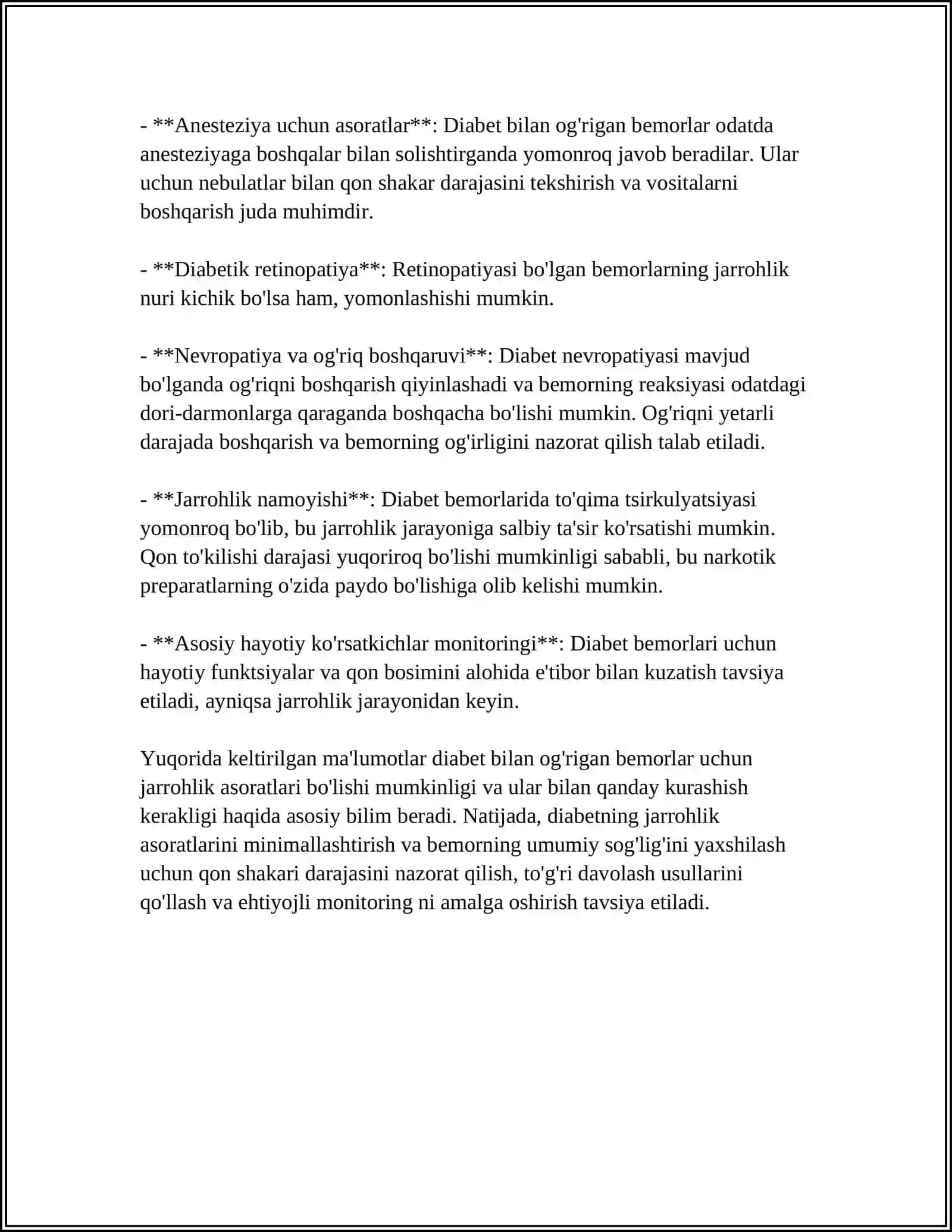 QANDLI DIABET XIRURGIK ASORATLARI 4