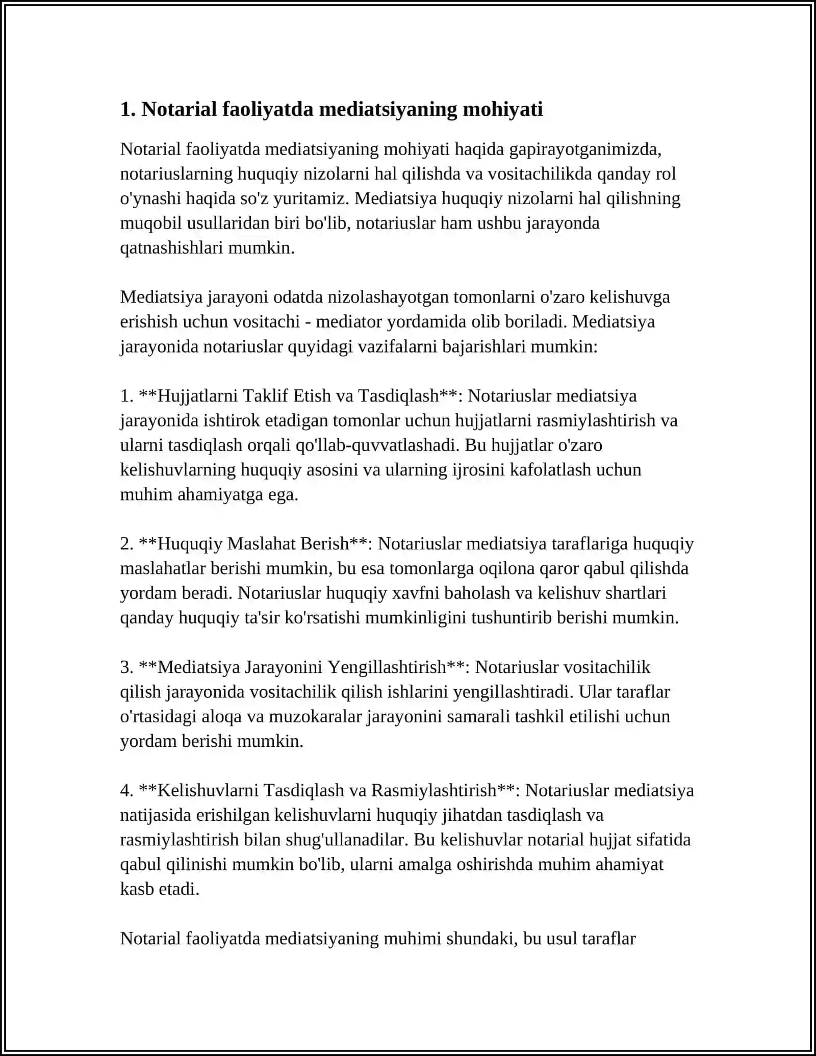 NOTARIAL FAOLIYATDA MEDIATSIYA 4