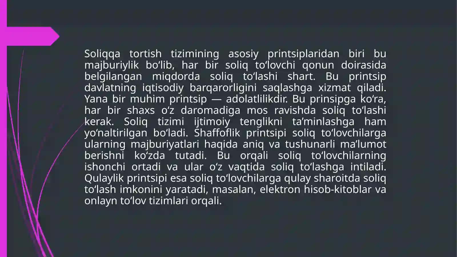 Soddalashtirilgan soliq tizimi 4