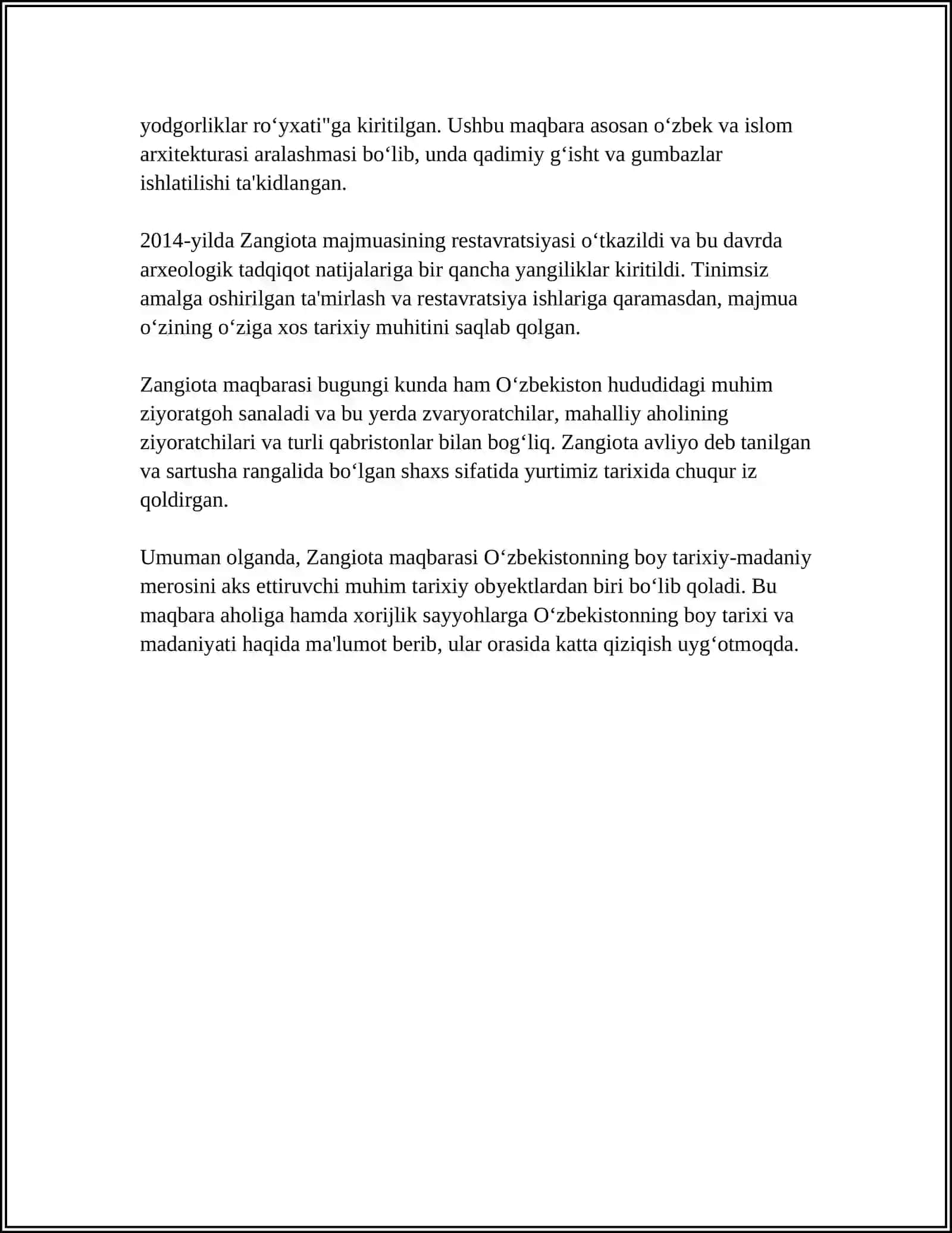 Zangiota tarixi 4