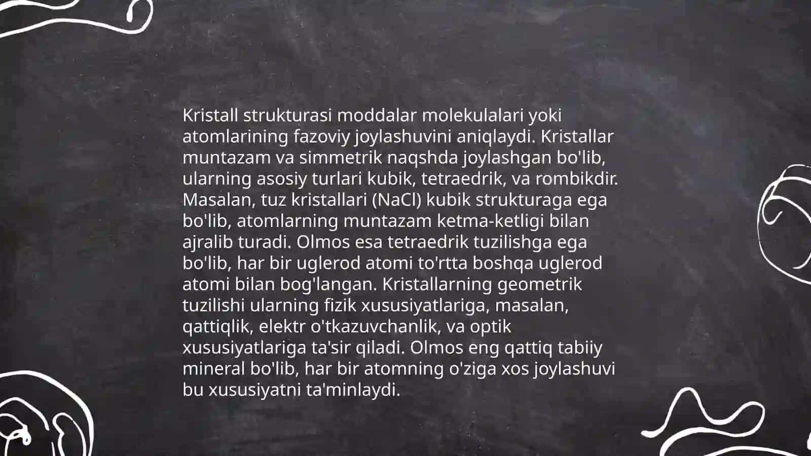 Qattiq moddalar nazariyasi 4