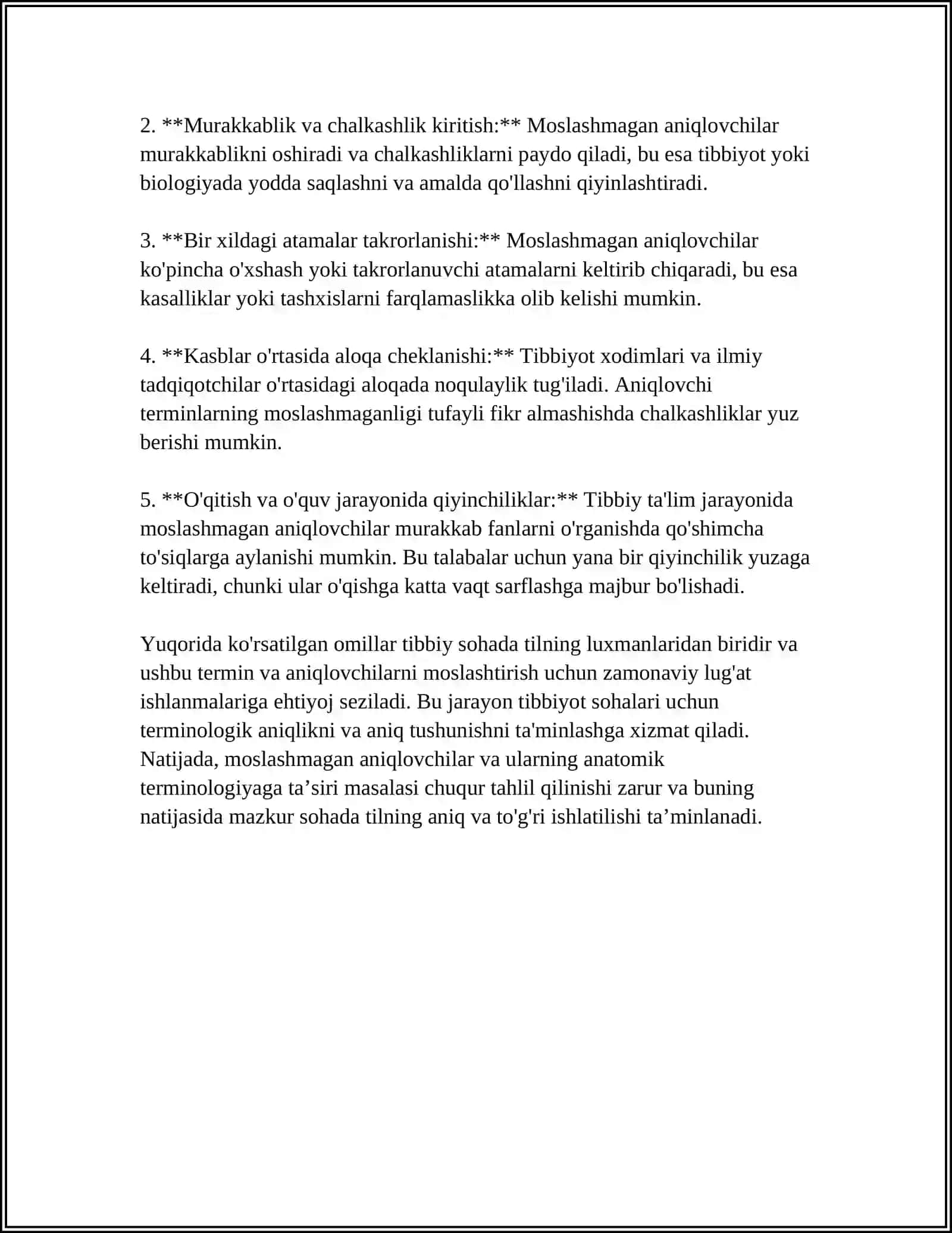 MOSLASHMAGAN ANIQLOVCHI ISHTIROKIDA ANATOMIK TERMINLAR 4