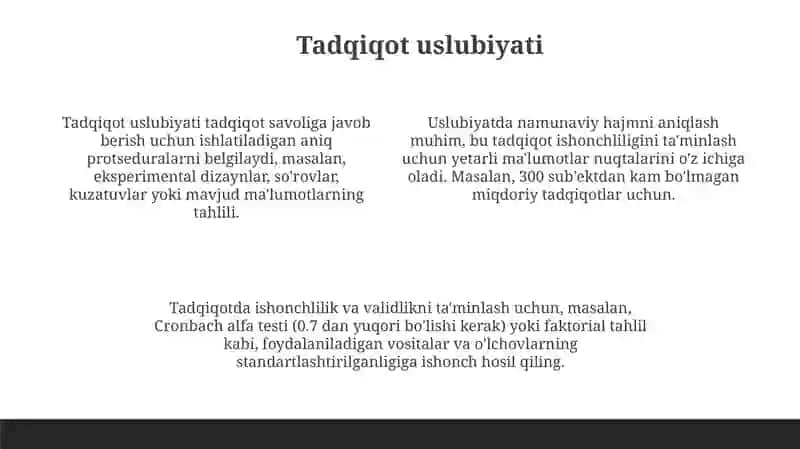 DASTLABKI ILMIY TADQIQOTNI YOZISH 4