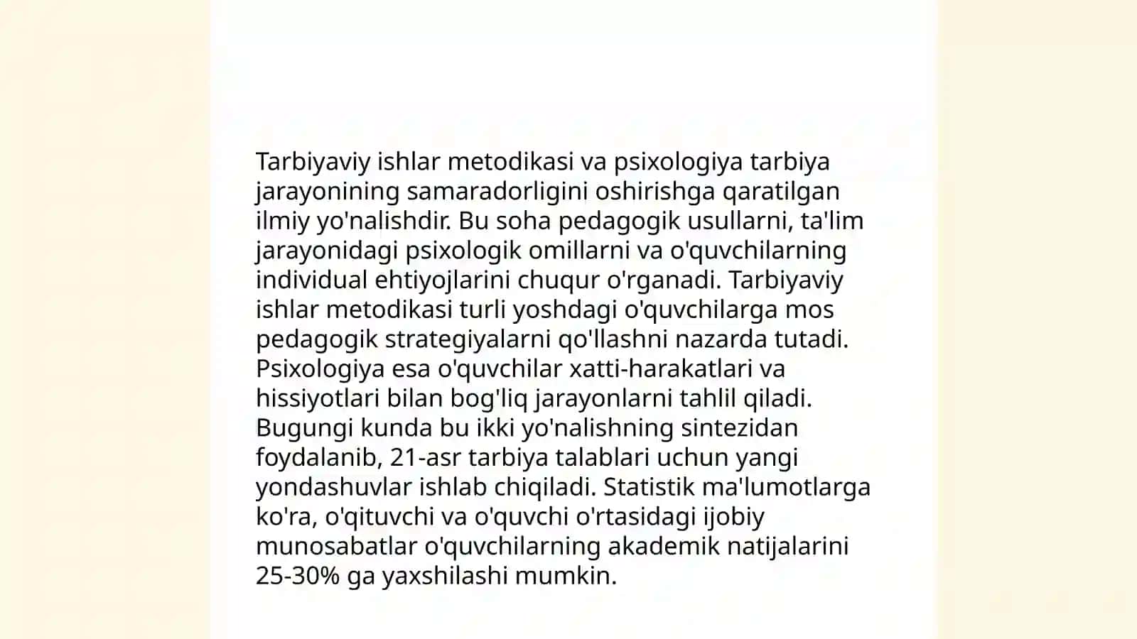 Tarbiyaviy ishlar metodikasi va pedagogikasi 4