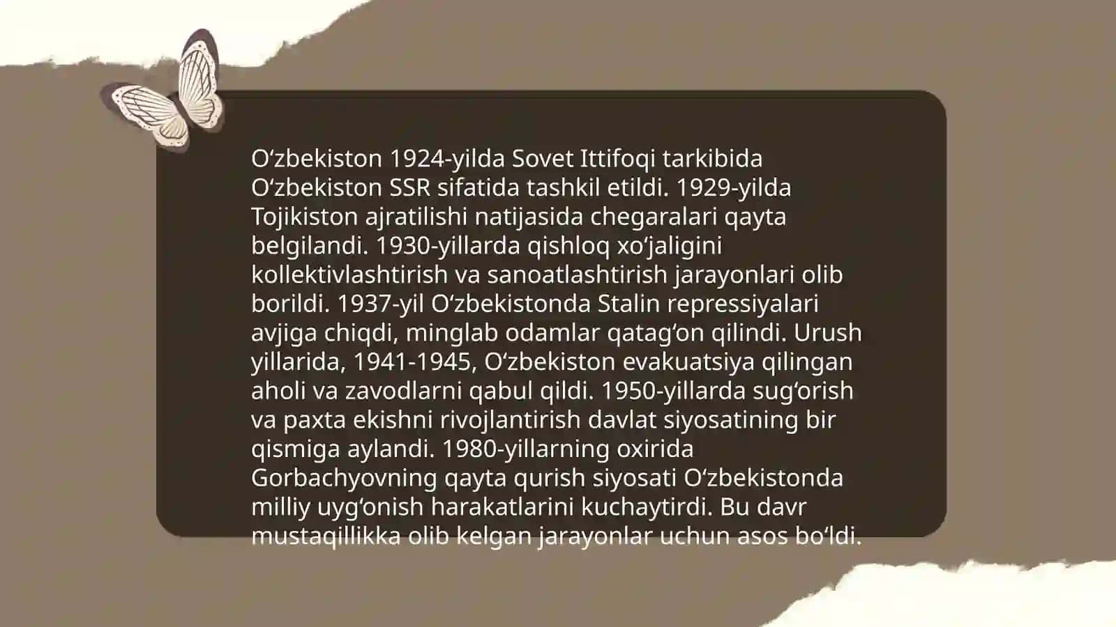 Oʻzbekistonda mustaqillik gʻoyalarining tarixiy asoslari 4