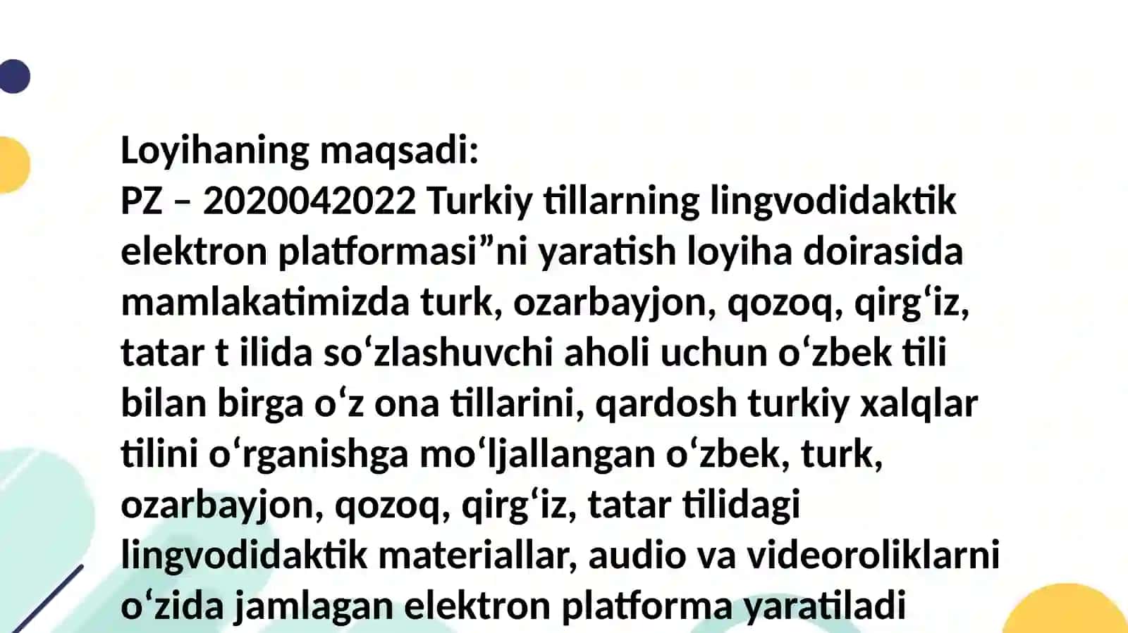 Turkiy tillar doirasida yaratilgan lingvistik platformalarning ilmiy tahlili 4