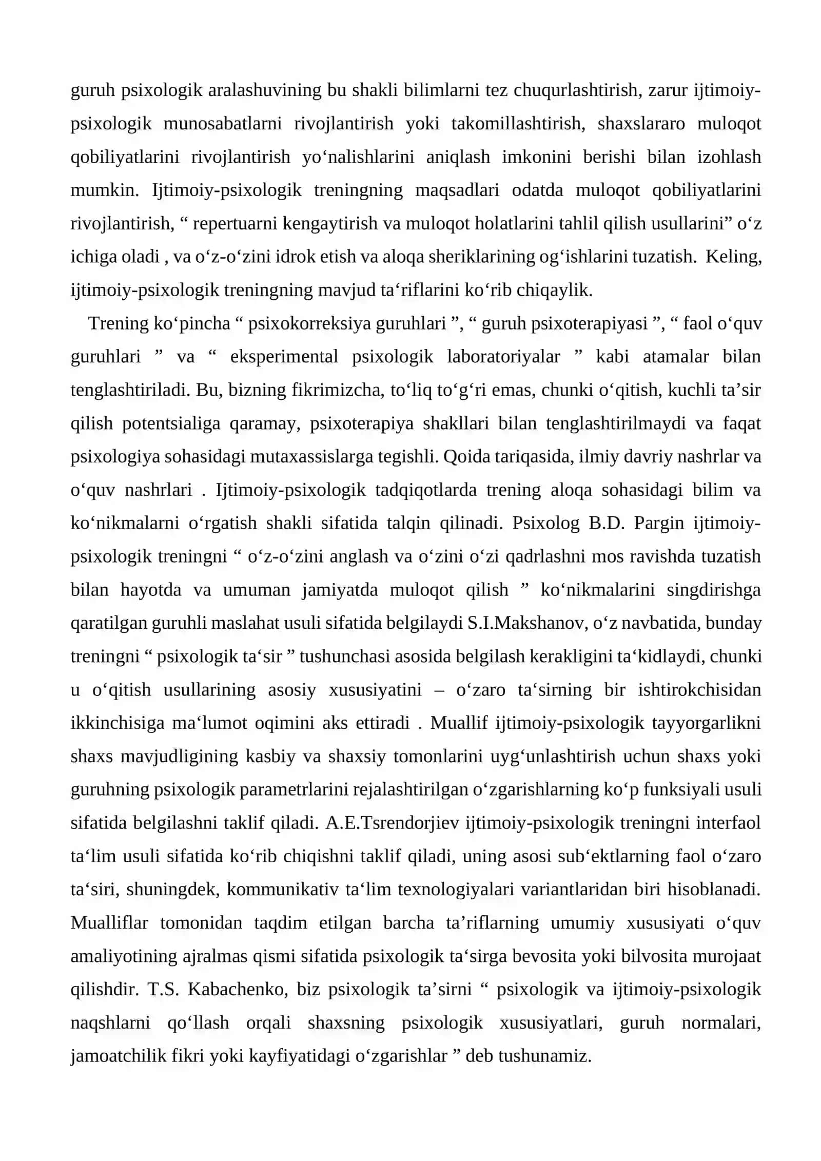 PSIXALOGIK TRENING ASOSLARI 4