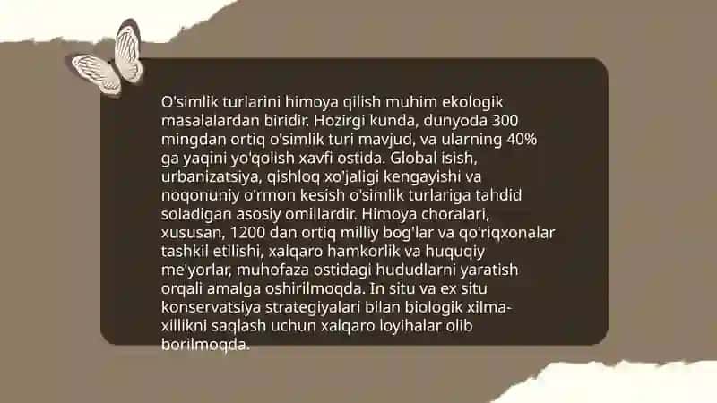 Tabiatni muhofaza qilish 4