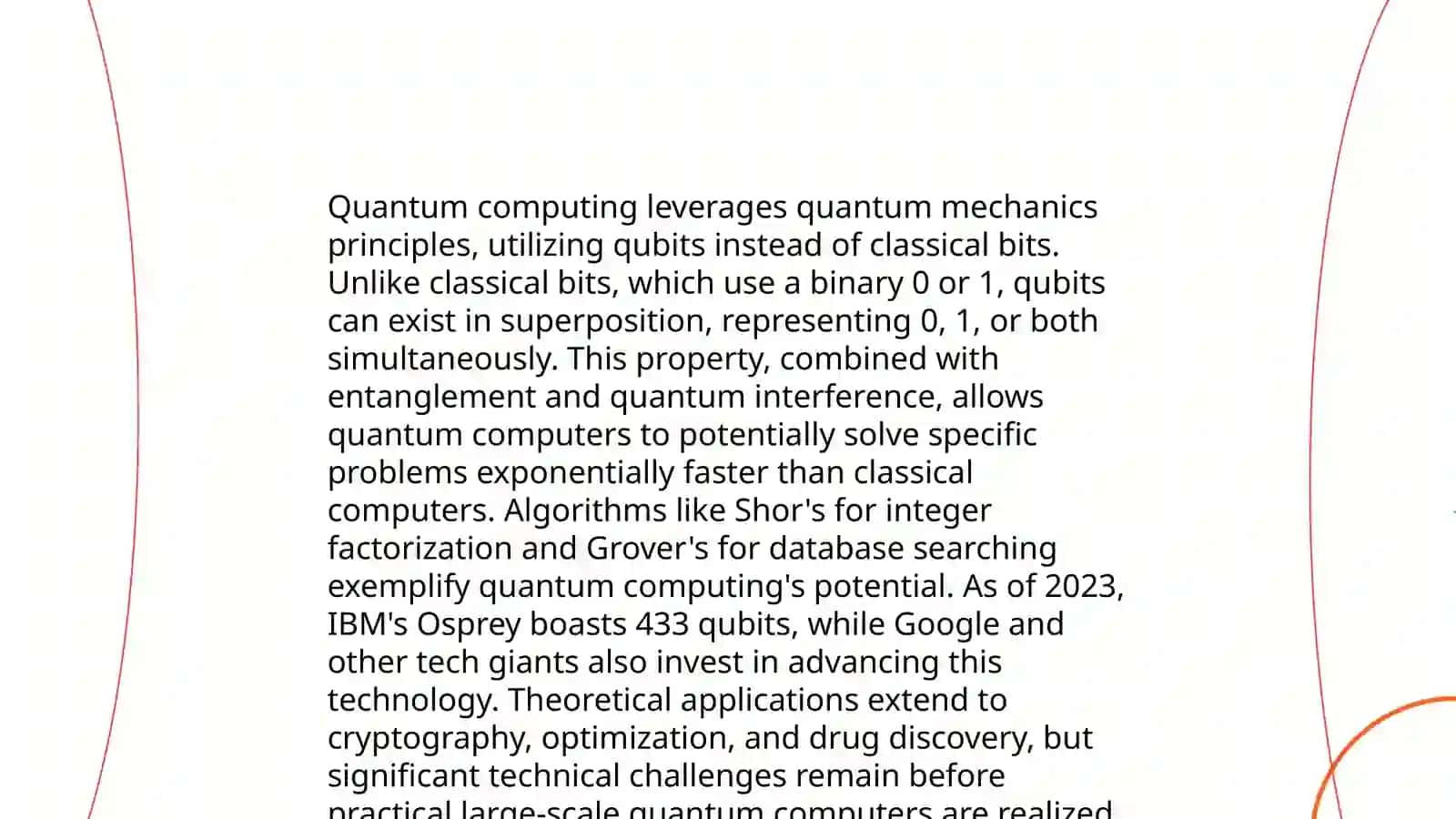 Technical innovation 4