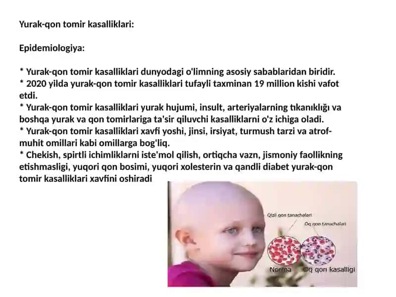 Onkologik kasalliklar: Epidemiologiya 4