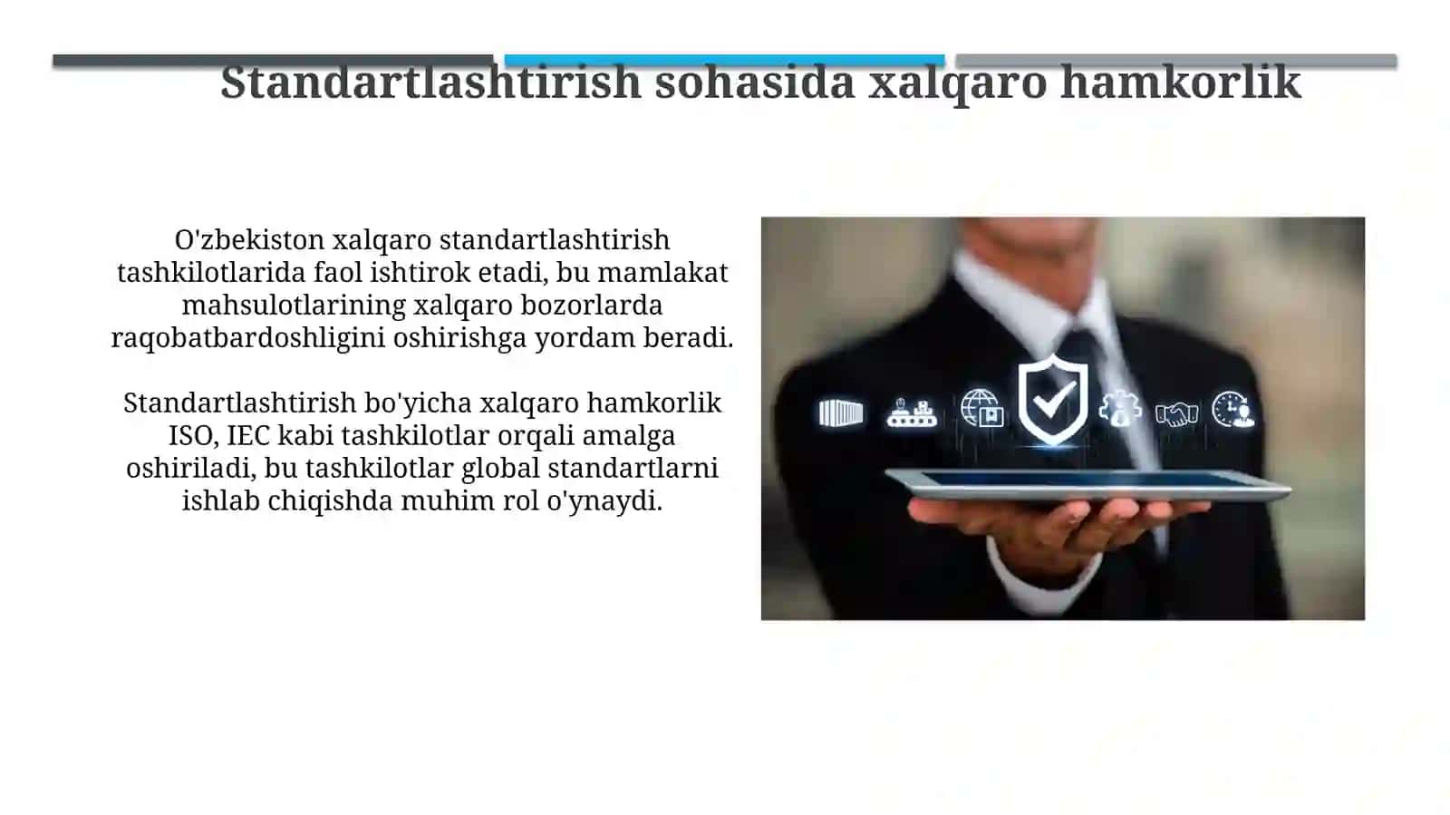 Standartlashtirish xizmatlari 4