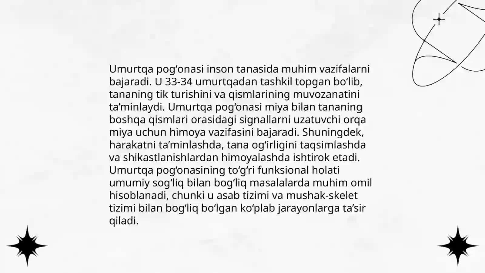 Umurtqa pogʻonasi suyaklari 4