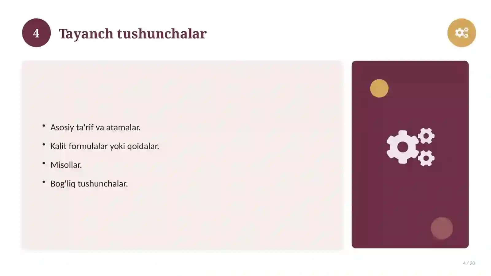 Nemis tili fanidan 9-sinf: interfaol dars ishlanmasi 4