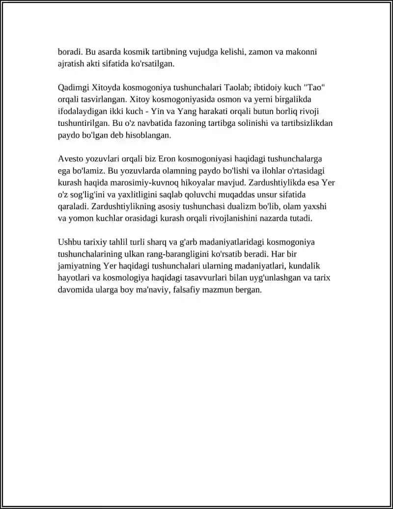 YER HAQIDAGI BILIMLARNING RIVOJLANISH TARIXI 4