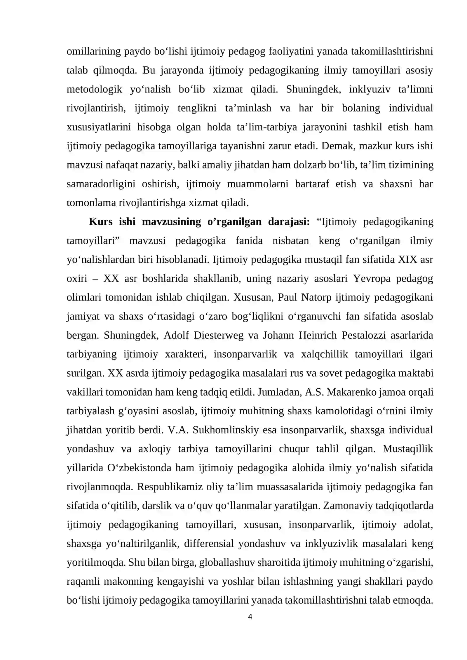 Ijtimoiy pedagogikaning tamoyillari 4
