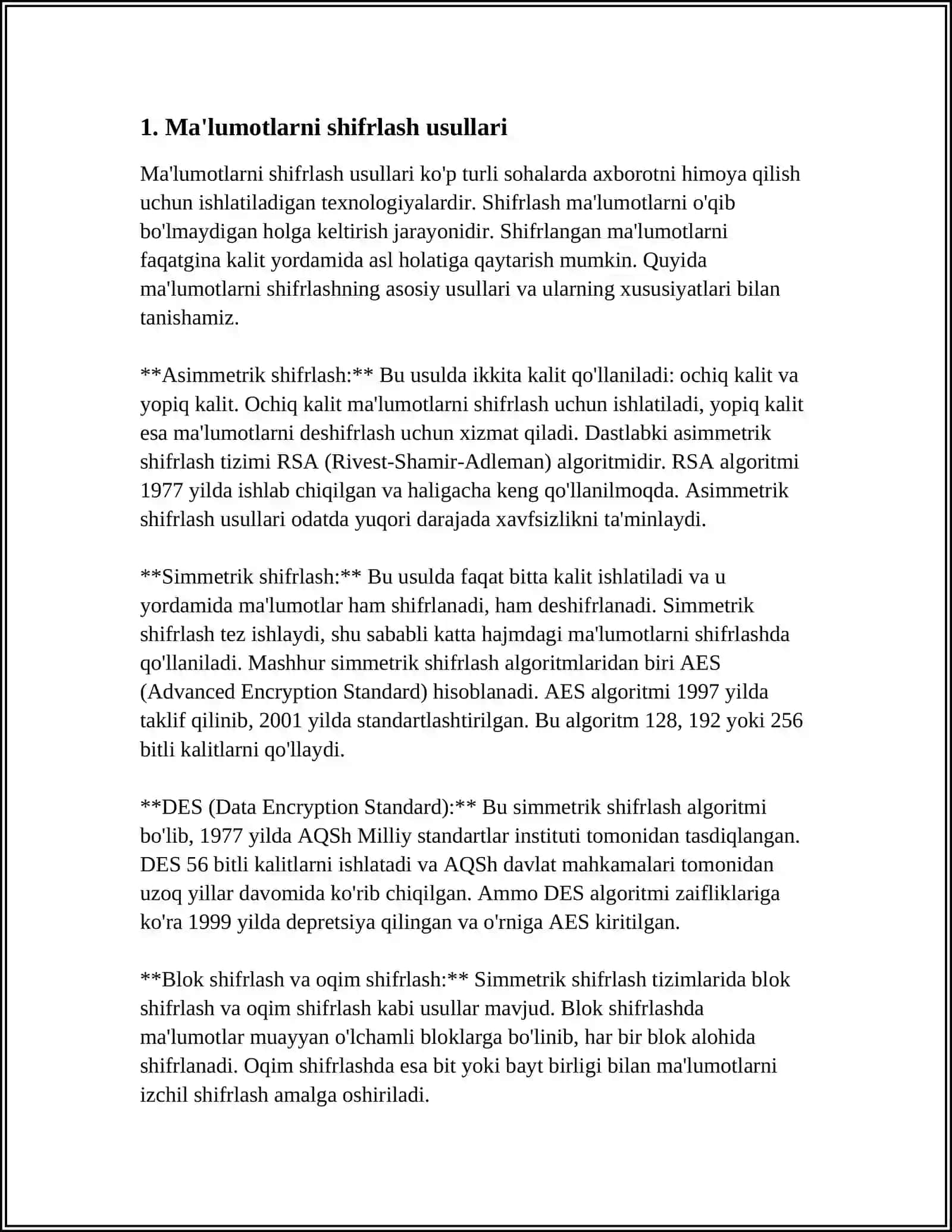 HIMOYALASHNING KRIPTOGRAFIK USULLARIDAN FOYDALANISH 4