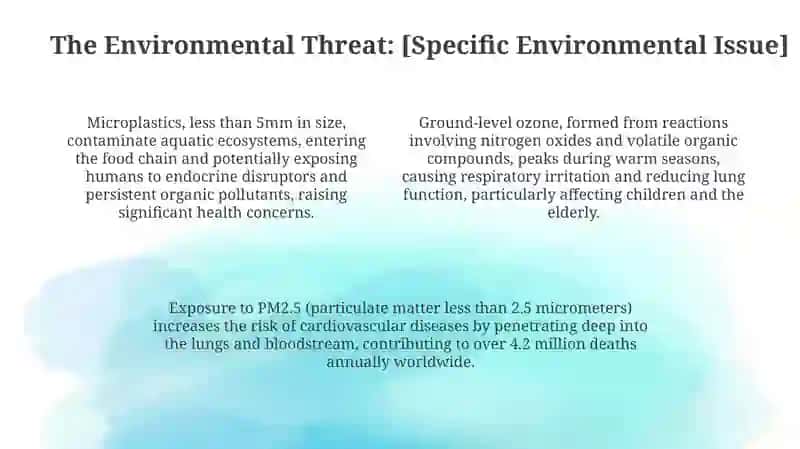 Environmental Health Crisis: The Doctor's Role 4
