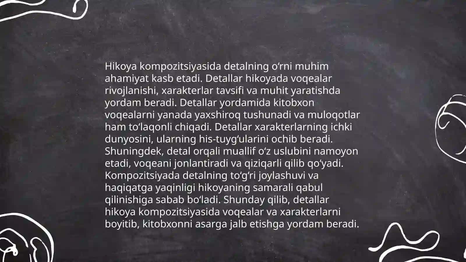 Badiiy asarda detal tahlili 4