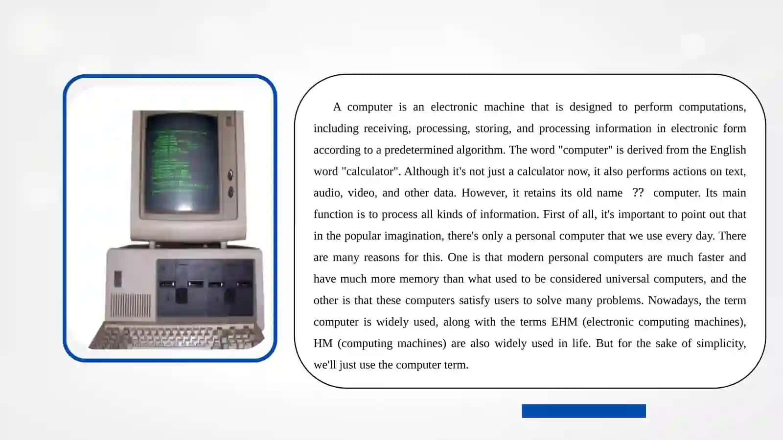 Information About Computers 4