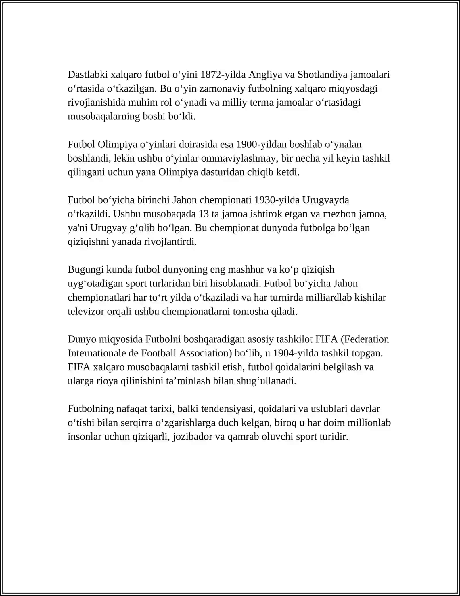 FUTBOL 4